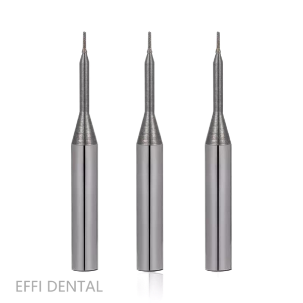 Dental CAD CAM Glass Ceramic Milling Burs for AIM