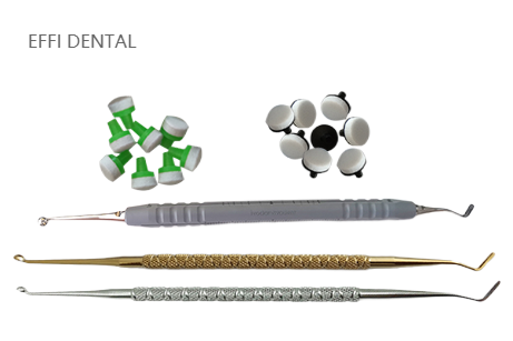 Leshi Dental OptraSculpt Foam Pads – 60pcs – Composite Resin Contouring Tools (Large 6mm / Small 4mm)
