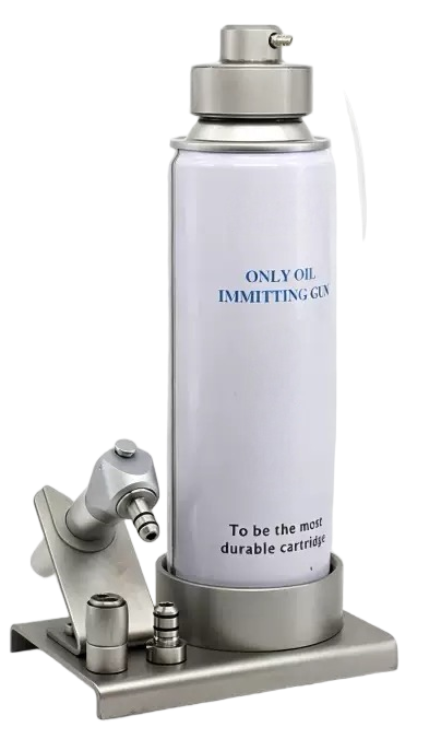 dental handpiece oil injector